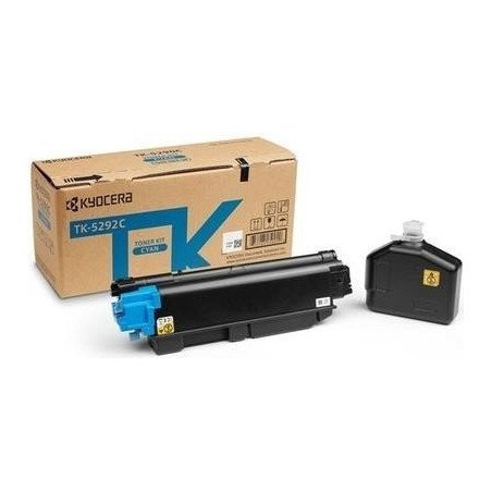Tóner Kyocera TK-5292C - 13000 páginas, Cian, ECOSYS P7240cdn